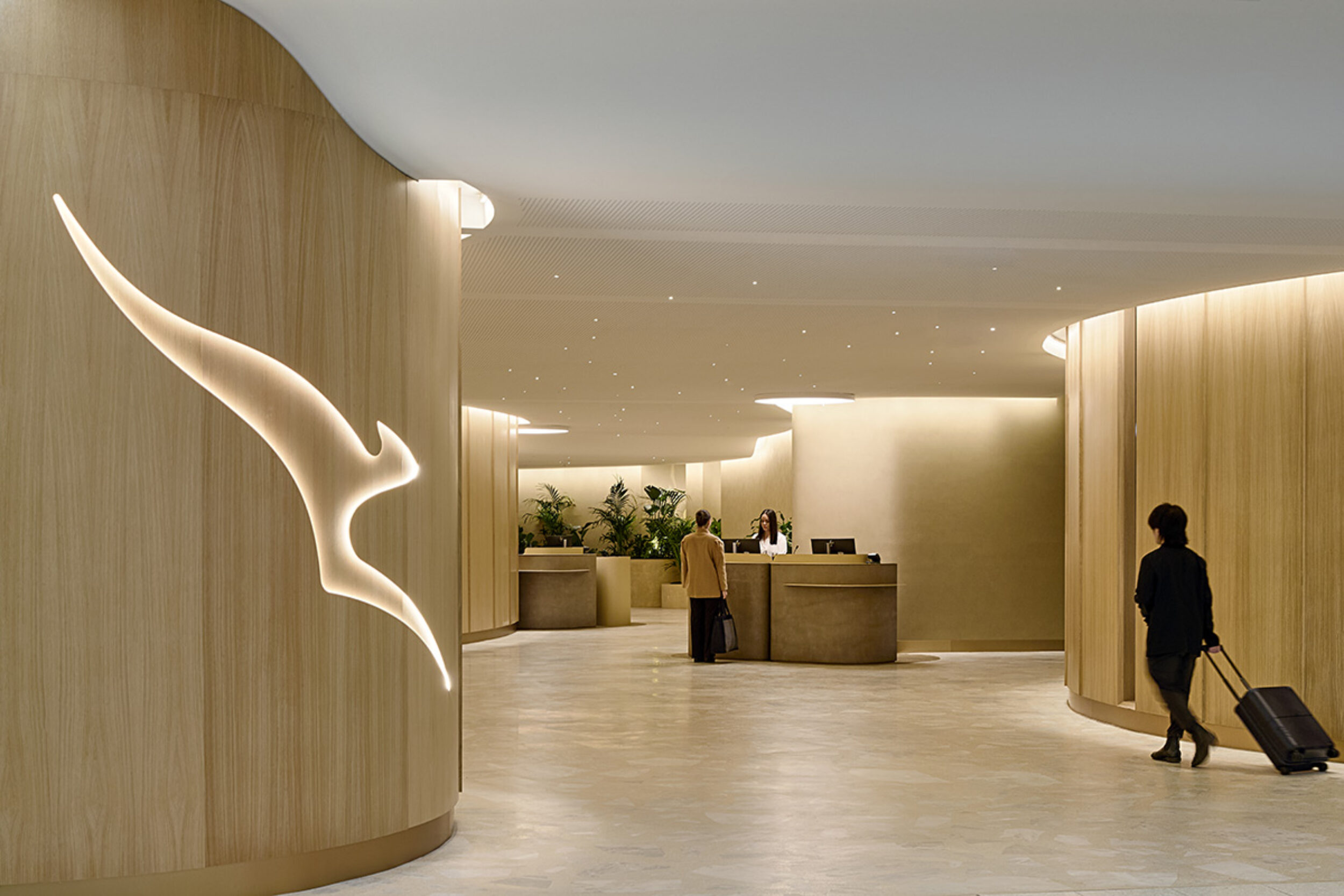 Qantas Domestic Business Lounge